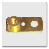 Brass Hardware Clamp